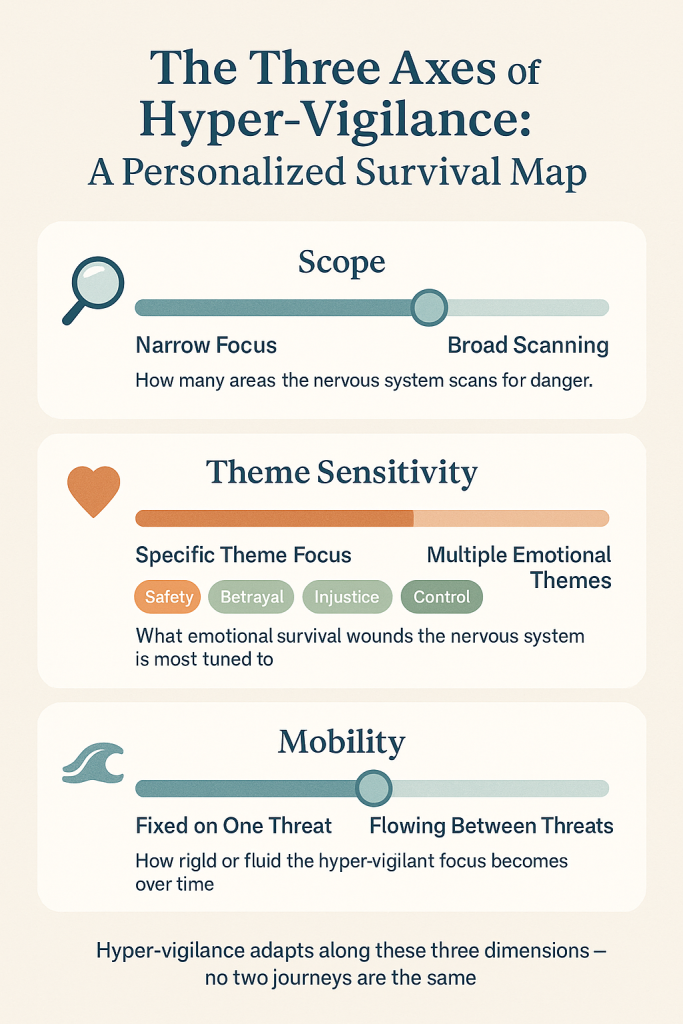 Three Axes of Hyper-Vigilance