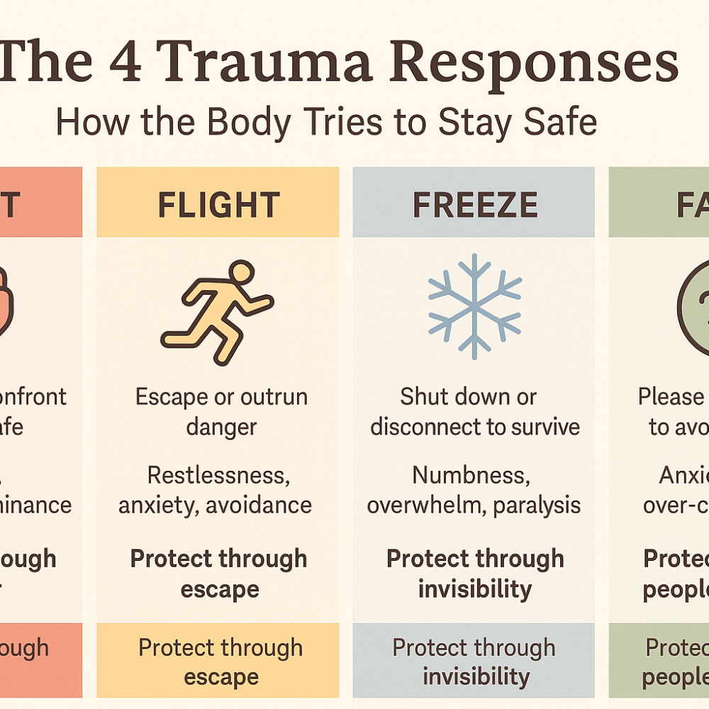 4 Trauma Responses
