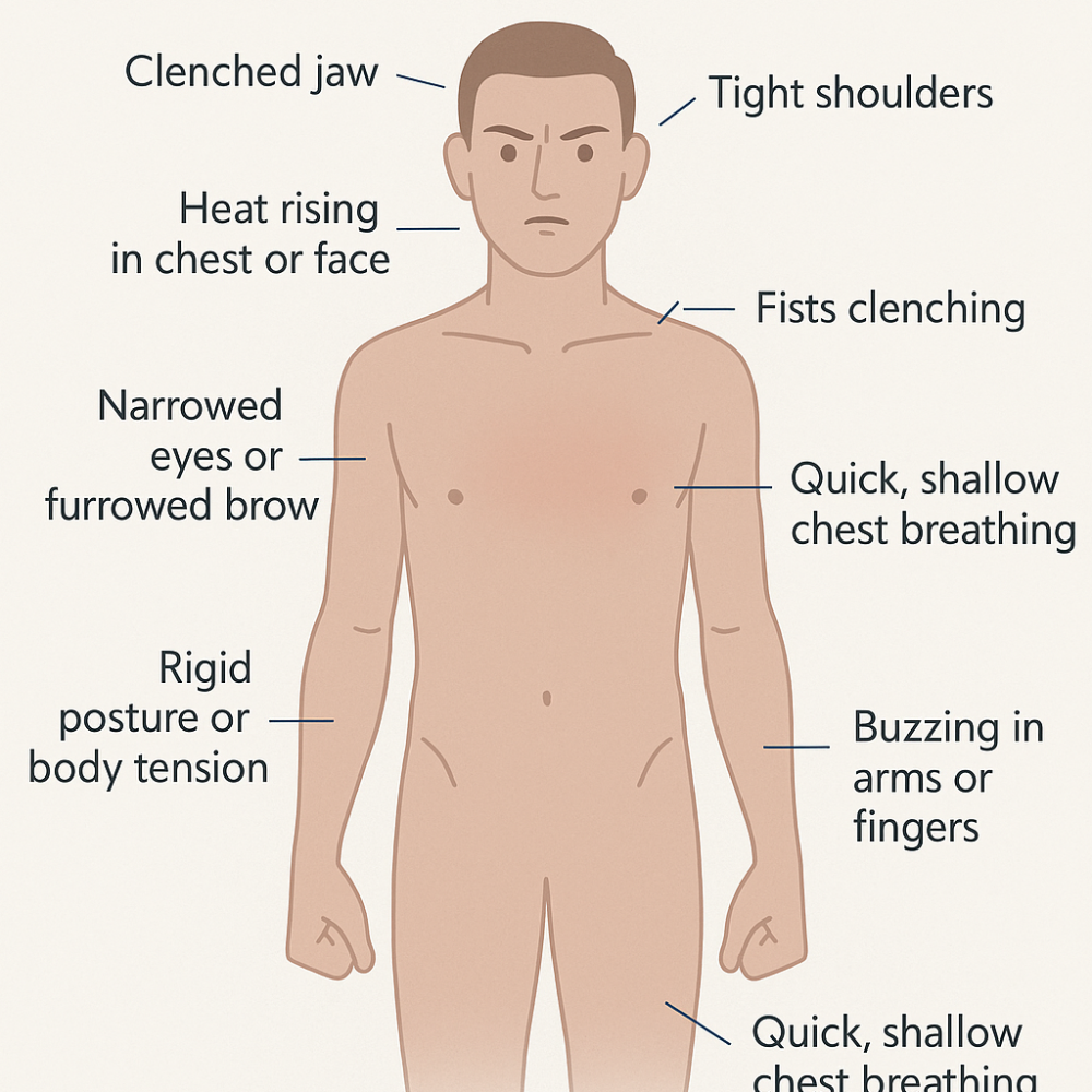 Somatic Signs of the Fight Response